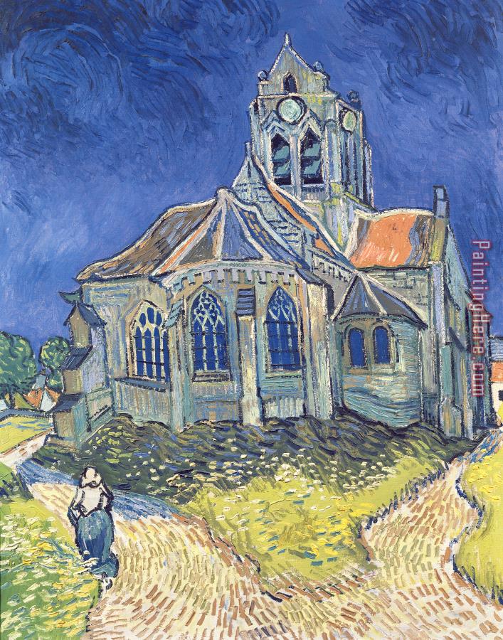 Vincent van Gogh The Church at Auvers sur Oise